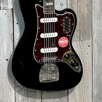 NEW Squier Classic Vibe Bass VI - Black, Ships Fast With A Pro Set Up! image 2