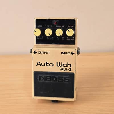 Vintage 90s Boss AW-2 Auto Wah Guitar Effect Pedal Bass Filter EQ Rate Sweep image 8