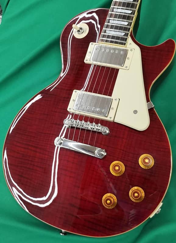 EPIPHONE Les Paul Standard Plus Top Pro Electric Guitar | Reverb