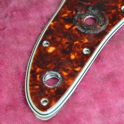 Vintage 1960's Fender Jazzmaster PRE-CBS Pickguard and Shield Celluloid "Tortoise" Guard JM image 8
