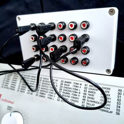 Akai XR-10 1990 Drum Machine + Patch Bay Mod image 4