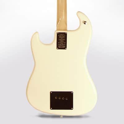 Baldwin - Burns  Shadows Bass Solid Body Electric Bass Guitar (1967), ser. #20440, original black tolex hard shell case. image 2