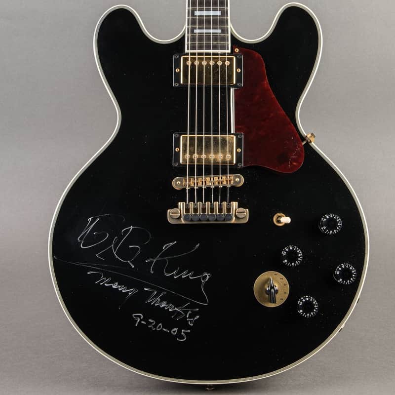 Gibson ES-355 Lucille Signed by B.B. King 2005, Ebony image 1
