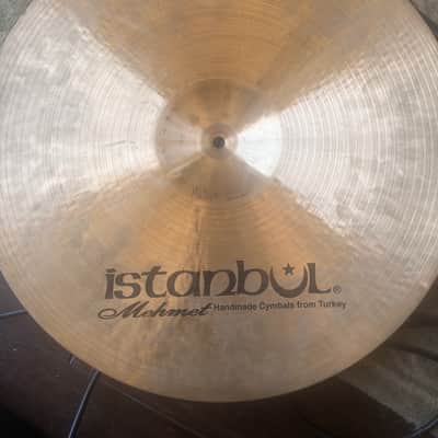 Istanbul Mehmet 20" Sultan Medium Ride Cymbal 2010s - Traditional/Raw image 2