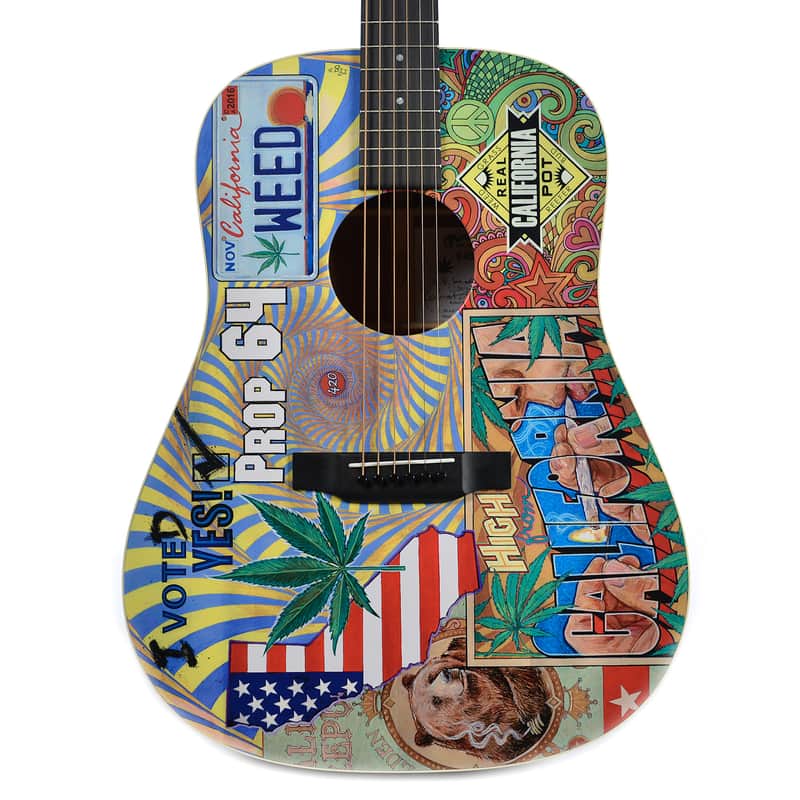 Martin D-420 Limited Edition Dreadnought Natural with Prop 64 Graphic 2017 image 1