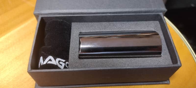 MagSlide MagSlide Magnesium Guitar Slide, MS-2 "Chrome" Large Size
