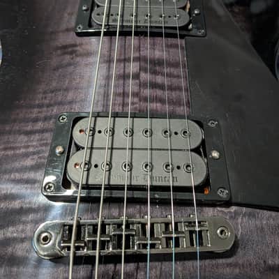 Gibson Les Paul Studio Session 2024 Translucent Ebony Burst With Seymour Duncan Black Winter set image 3