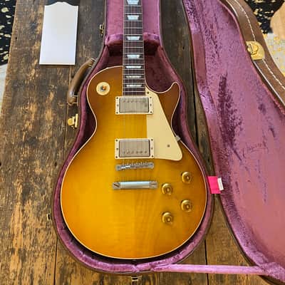 Gibson Custom Shop 2018 'Hand Selected' 1958 RI Les Paul 'Royal Tea Burst' (R8) w/ all Docs & OHSC image 25