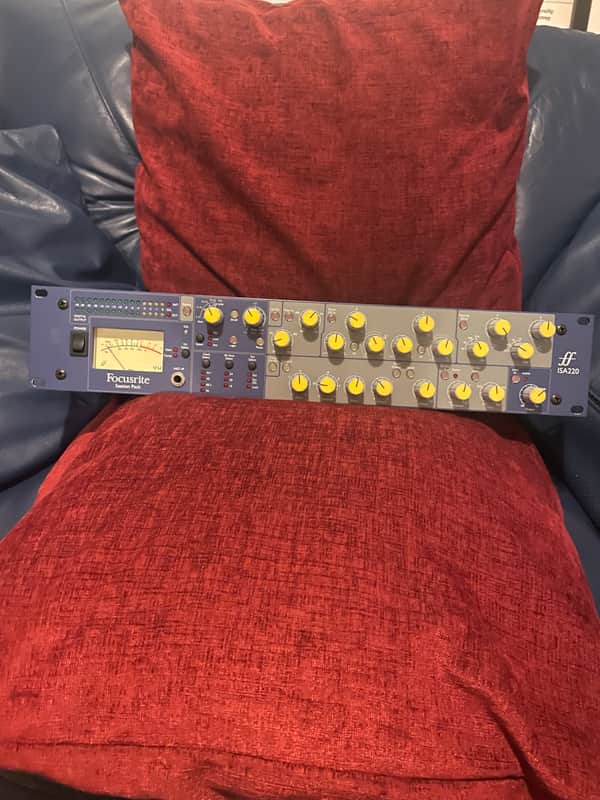 (Excellent Condition) Focusrite ISA 220 Session Pack Channel Strip 2002 - 2010 - Blue image 1