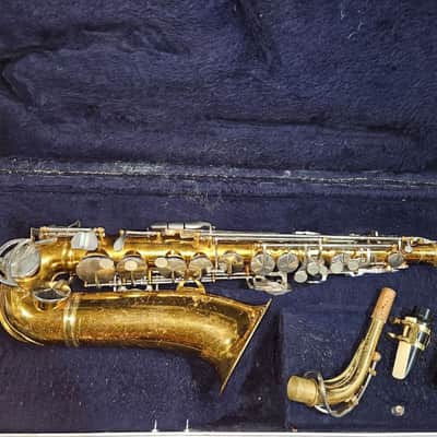KING Cleveland 613 Alto Saxophone, USA, Very Good Condition. Case/Neck/MP image 1