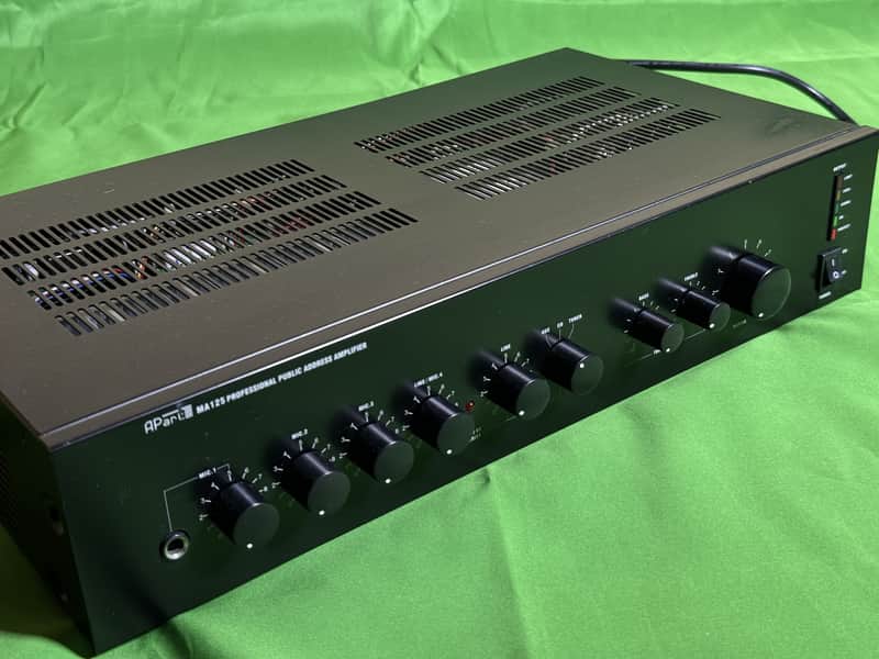 BIAMP APart MA125 Professional Public Address Mixing Amplifier image 1