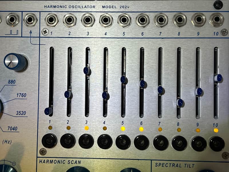 Verbos Electronics Buchla 262v Harmonic Oscillator 2012 - Silver