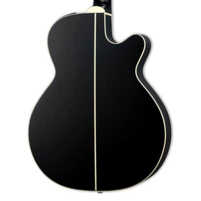 Takamine GN73CE Left-Handed Acoustic-Electric Guitar - Satin Black - B-Stock image 7