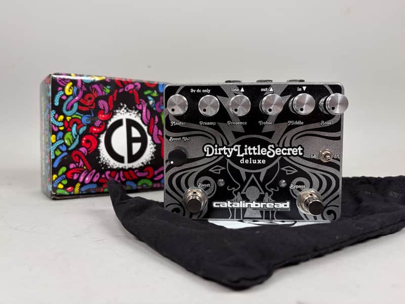 Catalinbread Dirty Little Secret Deluxe Silver / Black w/Box image 1