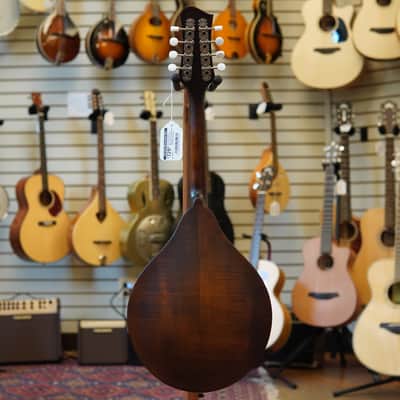Eastman MD305 All-Solid A-Style Mandolin Classic Matte w/Padded Gig Bag image 6