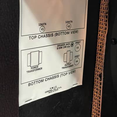 Fender Excelsior 13-Watt Tube Combo Amp - Limited Pawn Shop Special Series - Brown image 11