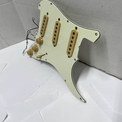 Fender Stratocaster Pre-wired Pickguard American Standard Strat Single-Coil Pickups 016730 NECK & MIDDLE and GFS BRIDGE PU for Electric Guitar Fully Loaded Set USA CTS Knobs Switch Wiring Custom 51993 image 3