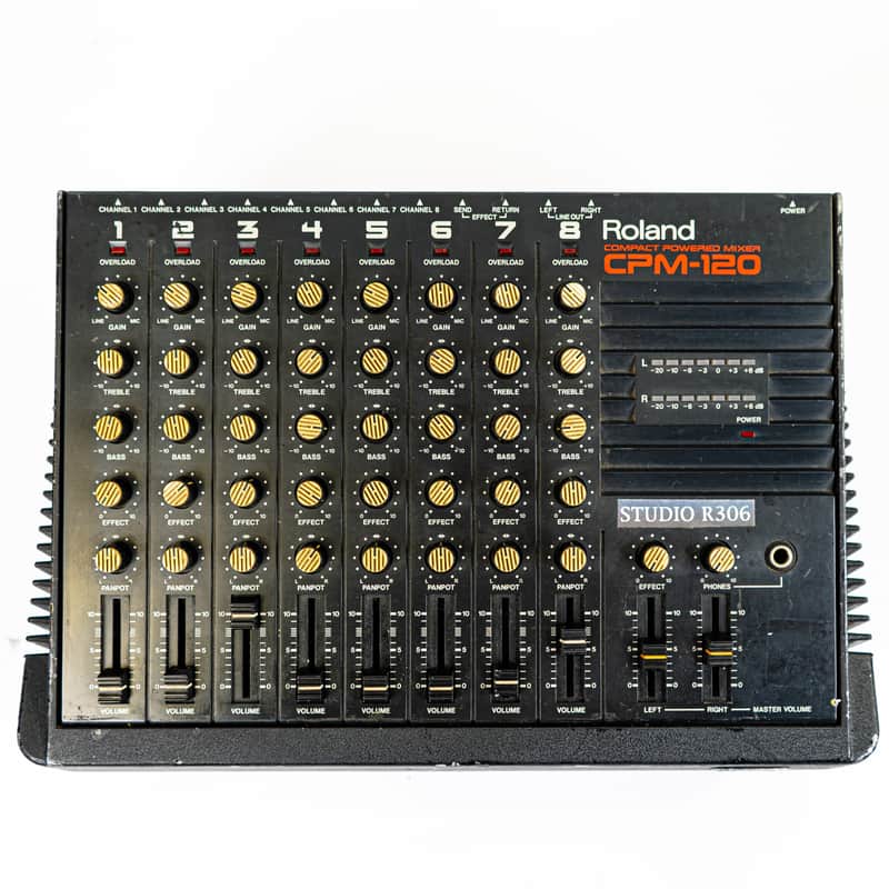 Roland CPM-120 Compact 8-Channel Powered Mixer | Reverb