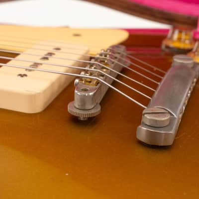 Gibson Custom Shop 1956 Les Paul Goldtop Reissue Murphy Lab Ultra Light Aged Electric Guitar, Rosewood Fingerboard, Double Gold image 11