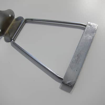 Gibson Acoustic 12 String Guitar Tailpiece Authentic Vintage Part Circa-1960s-Chrome image 4