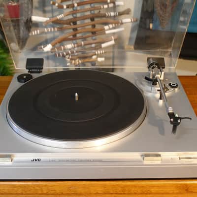 Vintage 1980 JVC L-A21 Turntable & Ortofon Cart - Made in Japan! image 5