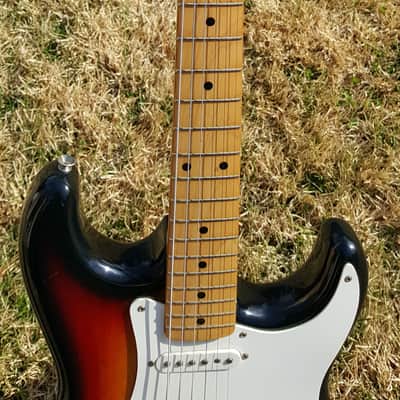 Greco SE-380 Stratocaster MIJ Super Power 1980 Gloss Tobacco Sunburst image 2