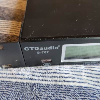 GTDaudio G-787 UHF 4-Channel Wireless Microphone Receiver NO AC - UNTESTED image 2