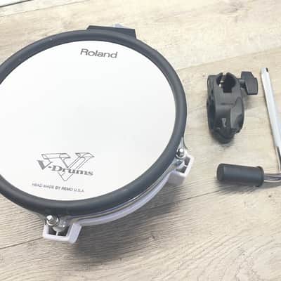 Roland PD-80 V-Pad 8" Single Zone Mesh Drum Pad w/ MDH-6U Rack Mount & L-Bar image 1