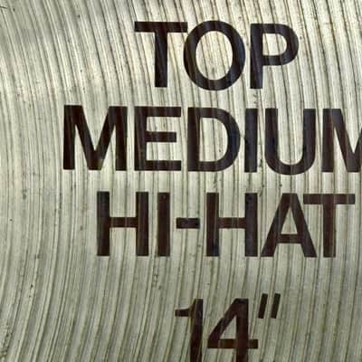 14” Paiste 404 MEDIUM HIHATS 628g 796g image 3