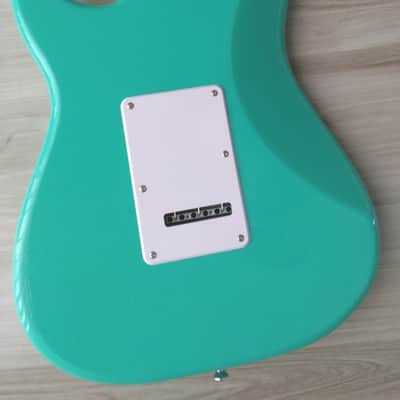 2019 Stratocaster HSS Guitar TurboCharged w/ Blender MOD Seafoam Squier Strat NEW image 5