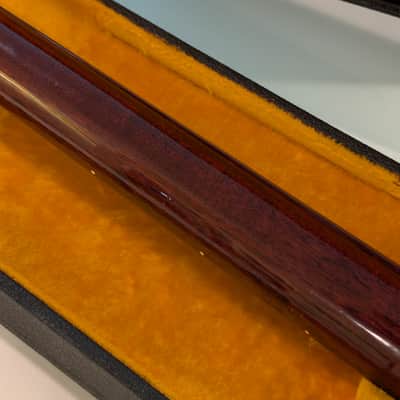 Left handed 1969 Gibson EB-0 electric bass - Cherry image 12