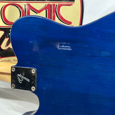Fender Limited Edition Player Telecaster Plus Top Electric Guitar MIM - Made in Mexico - Blue Burst image 13