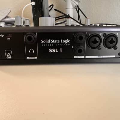 Solid State Logic SSL 2 USB Audio Interface 2020 - Present - Black image 3