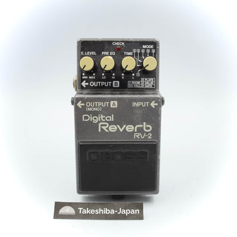 Boss RV-2 Digital Reverb | Reverb The Netherlands Boss RV-2 Digital Reverb | Reverb The Netherlands