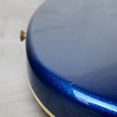 Guyatone LG-2100M Sharp 5 MIJ 1994 Blue Made in Japan w/ Hard Case image 13