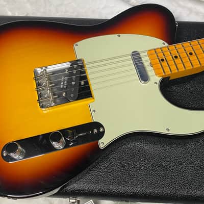 NEW! Fender Custom Shop Flamethrower Telecaster Custom - NOS - Modern Specs - Texas Special Pick-Ups - AAAA Flamed Neck - 3-Tone Sunburst - Authorized Dealer - 7.55lbs - G07106 image 4