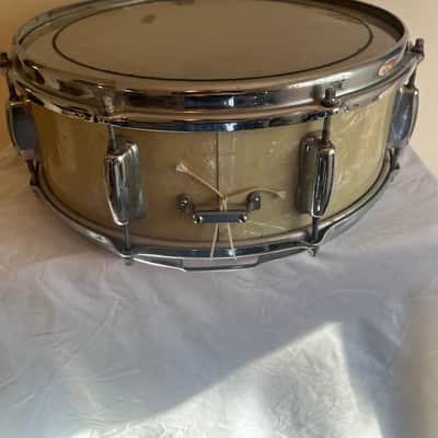 Slingerland Radio King 1950s 1960s  - Marine Pearl White image 7