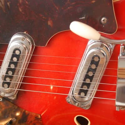 Framus Fret Jet 5/114-52 – 1963 German Vintage Semi Acoustic Thinline Archtop Guitar Gitarre image 7