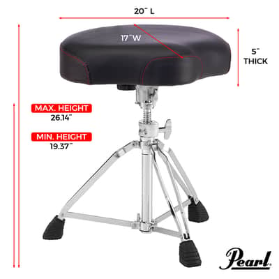 Pearl Roadster Saddle Style Throne image 2