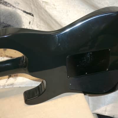 Vintage RARE 1990 Made In USA Jackson Soloist Archtop Neck-Thru Electric Guitar with Case Dark Gray image 12