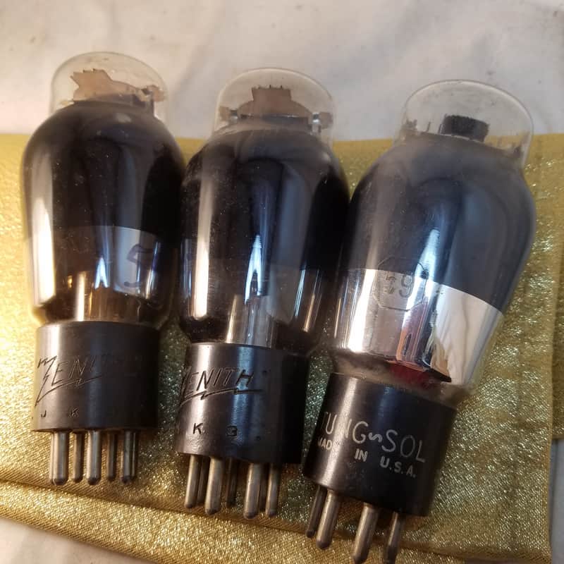 RCA etc. ONE (1) Type 59 Antique tNOS TESTED Vacuum Tube Engraved Power Pentode 1931-1936 image 1