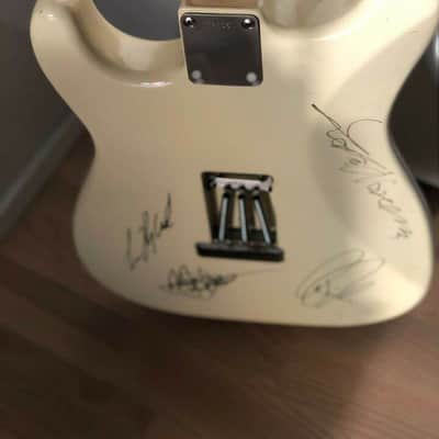 Fender Stratocaster ex-John Norum (Europe) Final Countdown World Tour 1985 White image 3