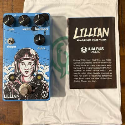 Walrus Audio Lillian Multi-Stage Analog Phaser - Blue image 3
