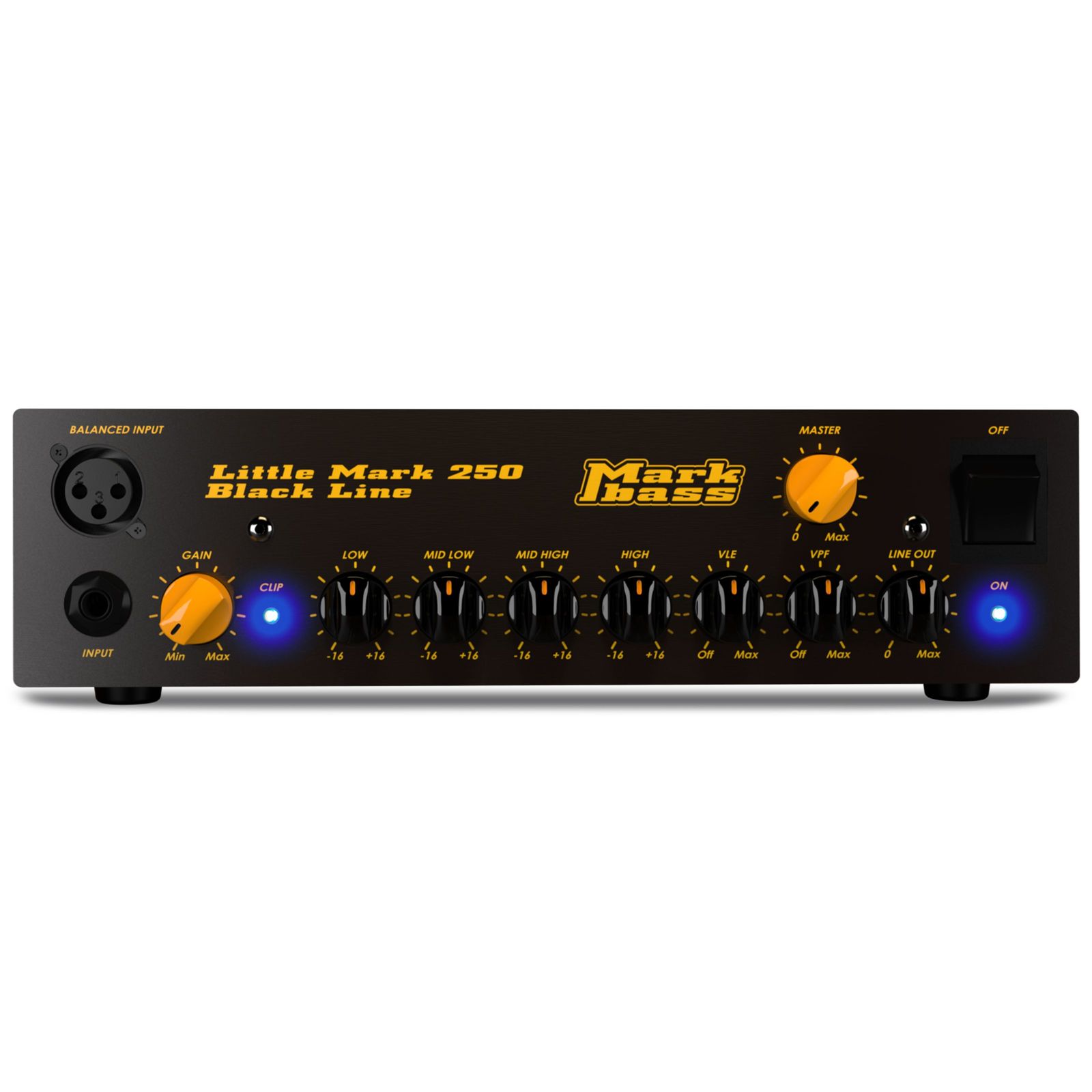 Markbass Little Mark 250 Black Line 250-Watt Bass Amp Head | Reverb