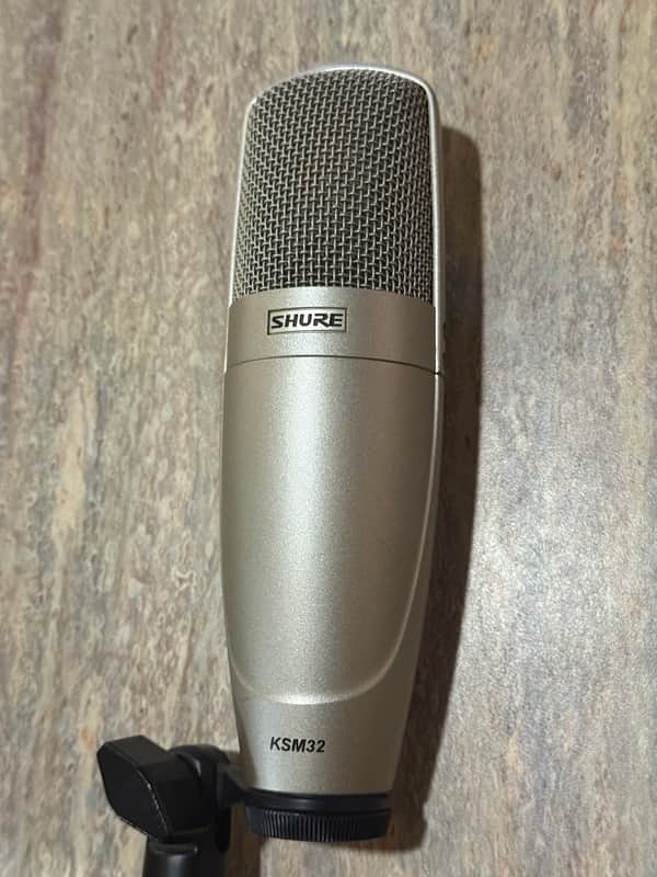 Shure KSM32 / SL Medium Diaphragm Cardioid Condenser Microphone 1998 - Present - Champagne image 1
