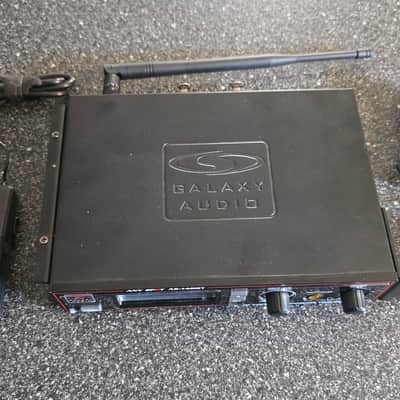Galaxy Audio AS1400 Wireless In-Ear Monitor System Transceiver Rackmount P-Band 470-505MHz Pro Stage Studio image 5