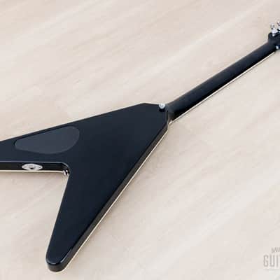 2011 Washburn Custom Shop Limited Edition Paul Stanley PSV 2200 Rhinestone Flying V, Near-Mint & Signed w/ Case, COA, Tags image 13