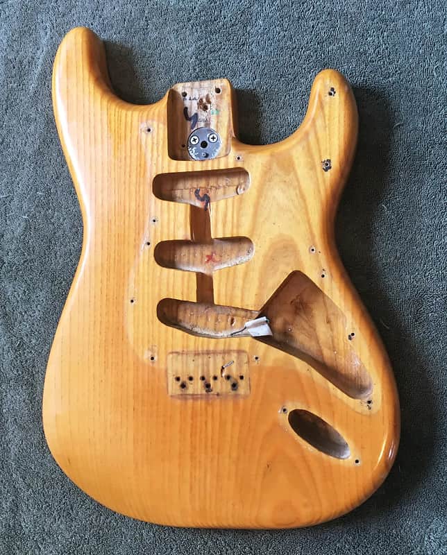 Fender Stratocaster Hardtail 3-Bolt Body 1971 - 1977 image 1