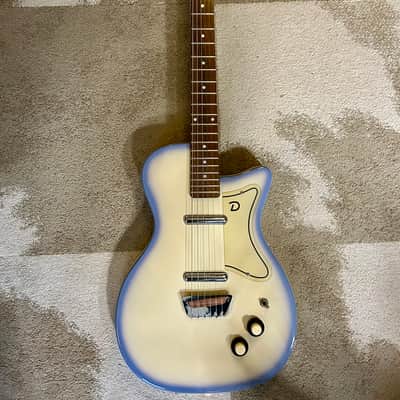 Danelectro 56 U-2 Reissue 1998 - 2004 - Blue Burst image 6