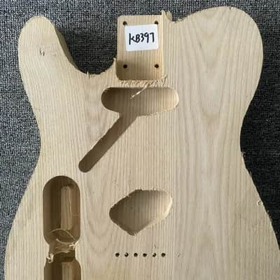 Left Handed Telecaster Tele Style Guitar Ash Wood Body image 3